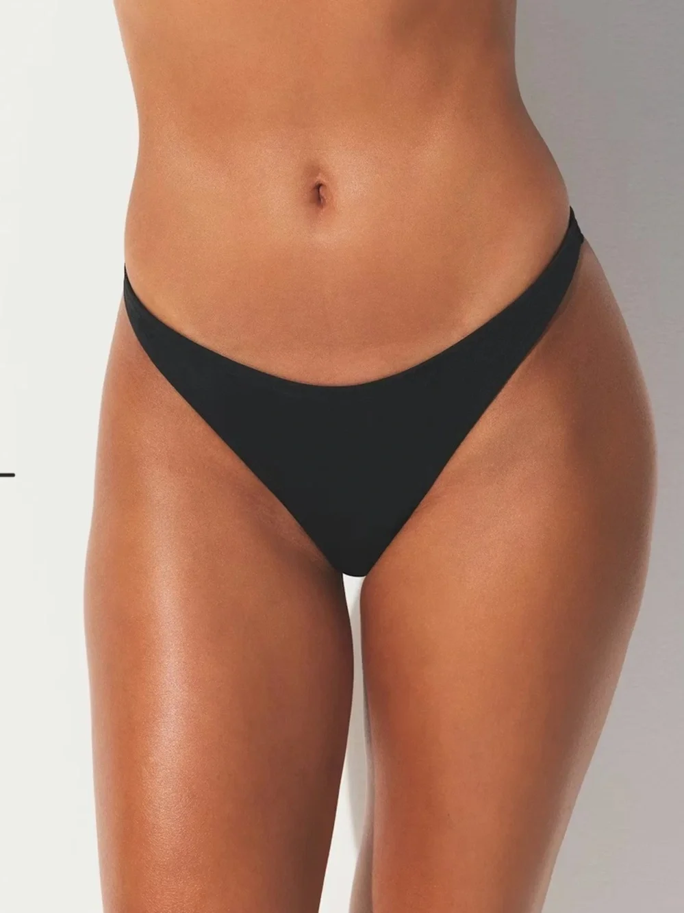 Skims 2pc Bikini Swimsuit NWT High Neck Swim Top & Thong Bottom Ochre Size XS